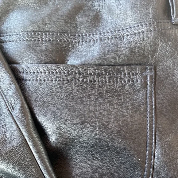 NWT Chicos Faux Leather Jean - Picture 6 of 13